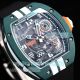 Swiss Clone Richard Mille RM029 Le Mans Green Carbon Fiber Watch with Black Rubber Strap (3)_th.jpg